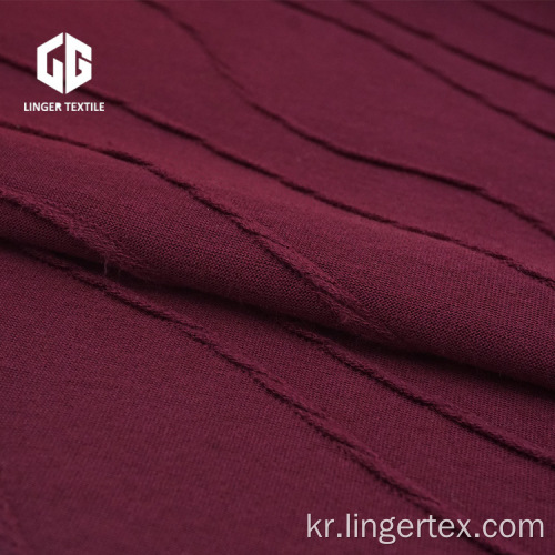 65/35 TR Jacquard Single Jersey Fabric Polyester Rayon